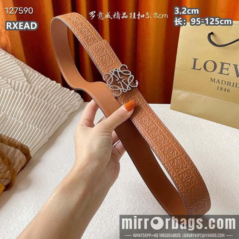 Replica Loewe belt 32mmX95-125cm 8L04