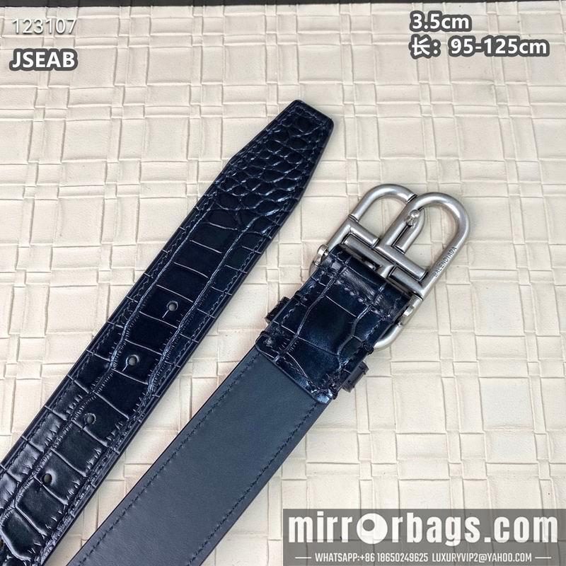 Replica Balenciaga belt 35mmX95-125cm 8L08
