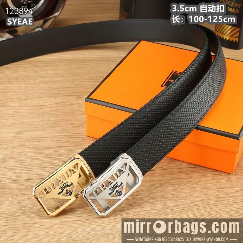 Replica Prada belt 35mmX100-125cm 8L55