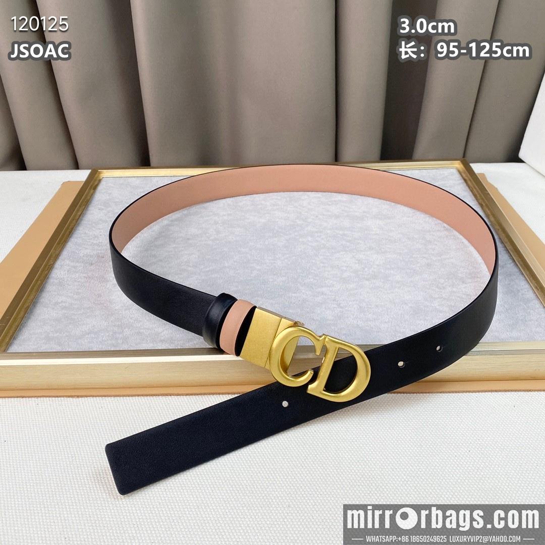 Replica Dior belt 30mmX95-125cm 8L072001