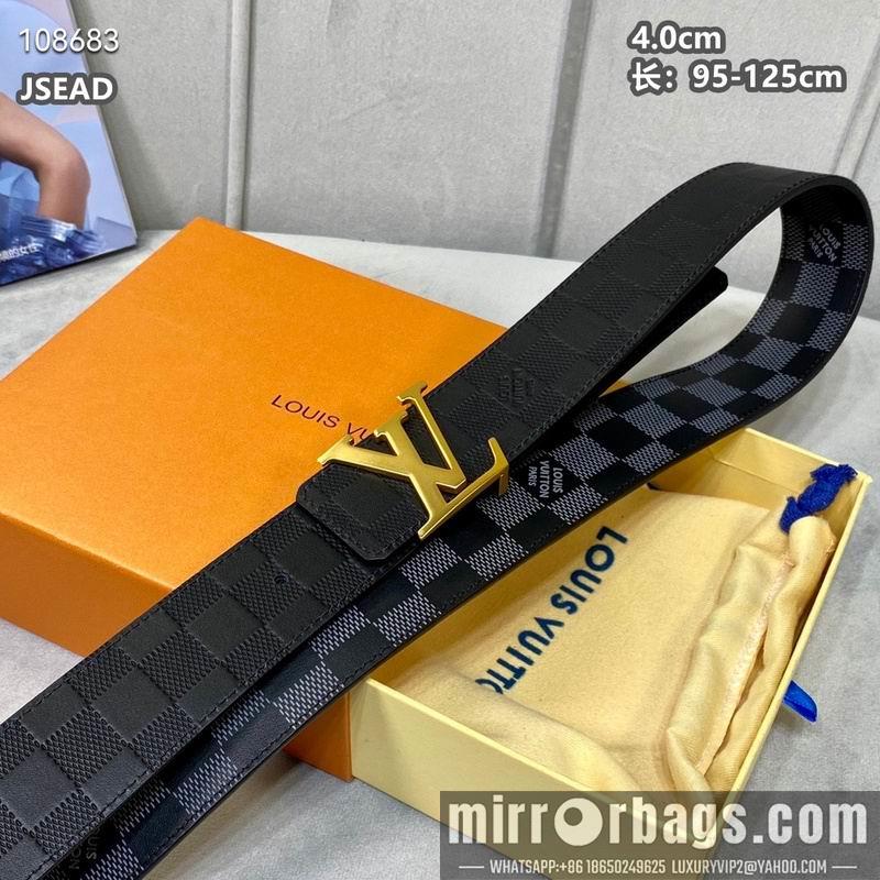 Replica LV belt 40mmX95-125cm 8L22
