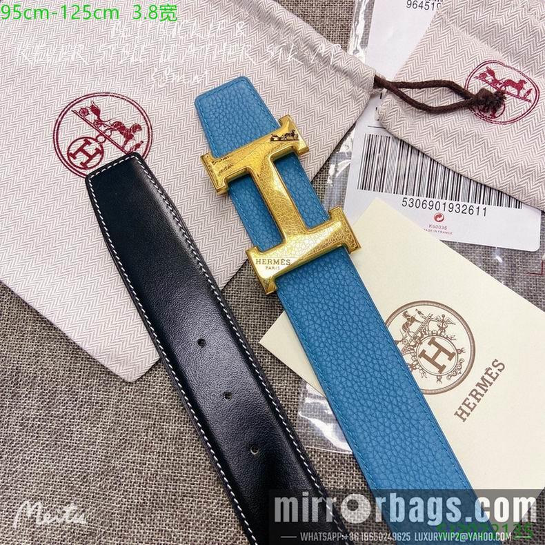 Replica Hermes Belt 38mmX95-125cm 7D119