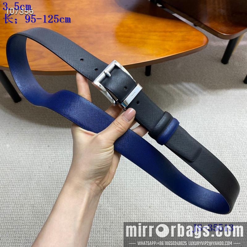 Replica Prada belt 35mmX95-125CM 8L01