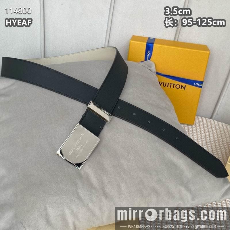 Replica LV belt 35mmX95-125cm 8L19