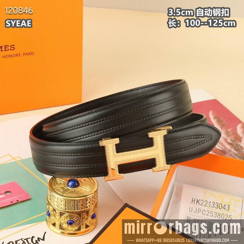 Replica Hermes belt自动带 35mmX95-125cm 8L072007