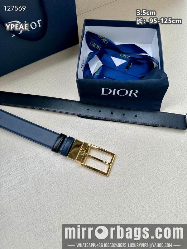 Replica Dior belt 35mmX95-125cm 8L32
