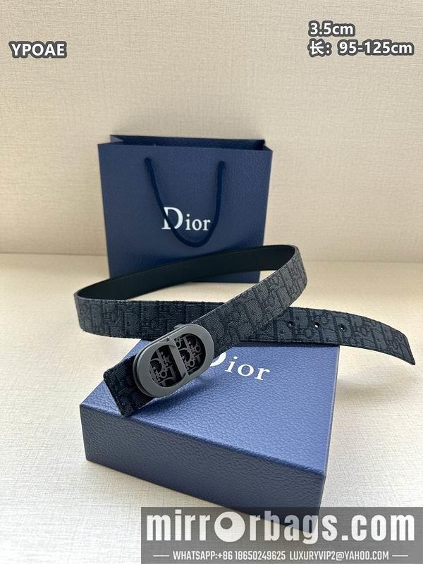 Replica Dior belt 35mmX95-125cm 8L42