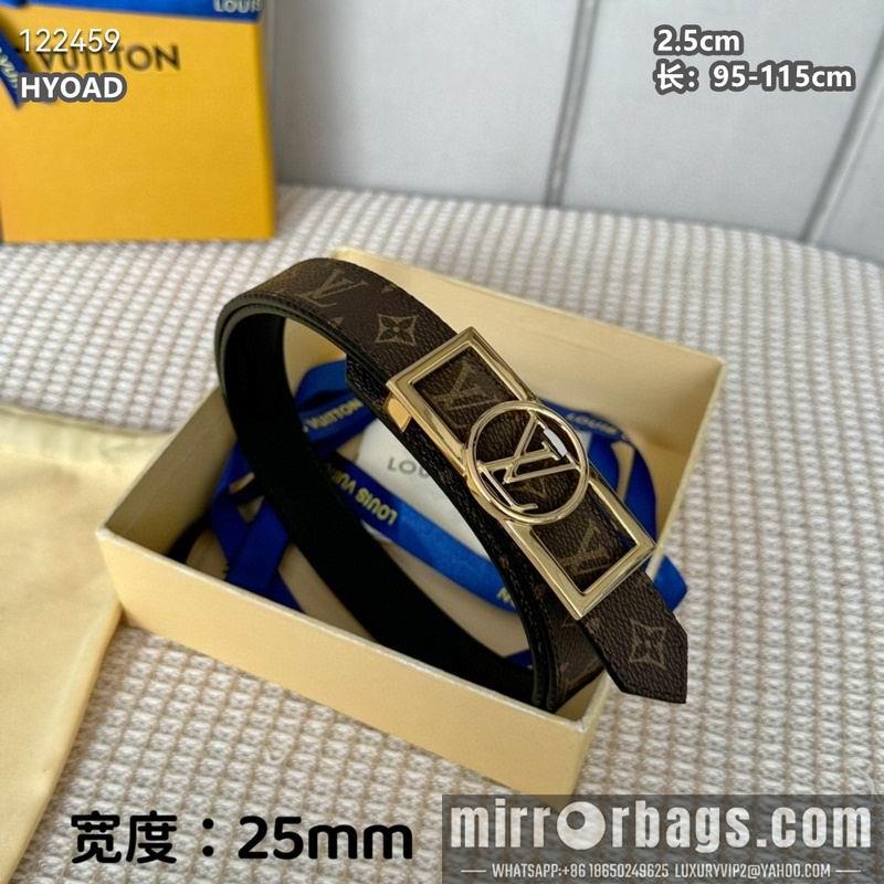 Replica LV belt 25mmX95-115cm 8L15
