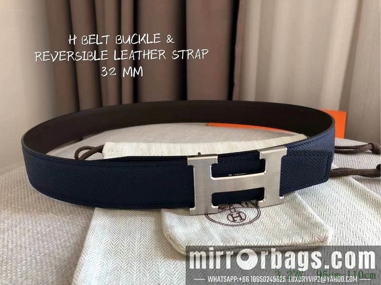 Replica Hermes Belt 32mmX95-110cm 7D20