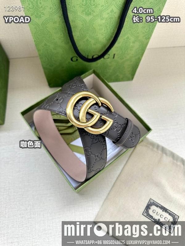 Replica Gucci belt 40mmX95-125cm 8L103