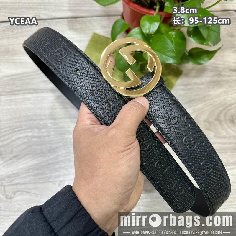 Replica Gucci belt 38mmX95-125cm 8L56