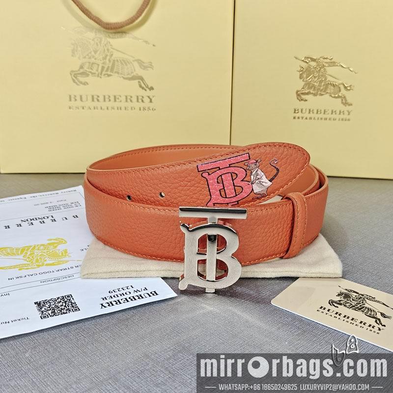 Replica Burberry belt 38mmX90-125cm lb08