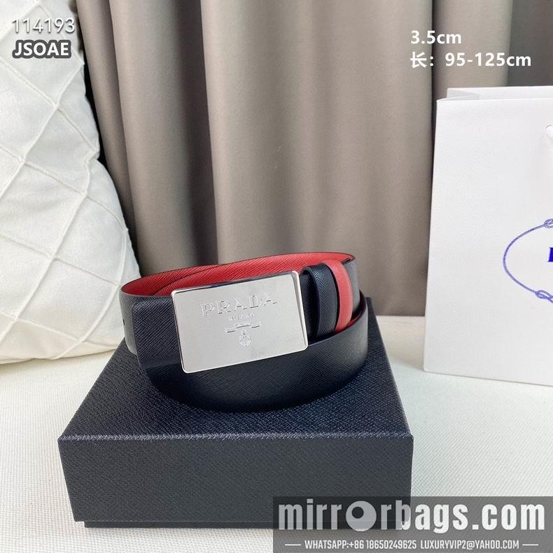 Replica Prada belt 35mmX95-125CM 8L22