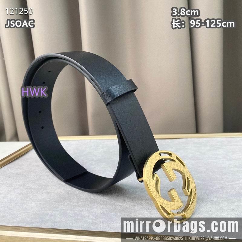 Replica Gucci belt 38mmX95-125cm 8L15