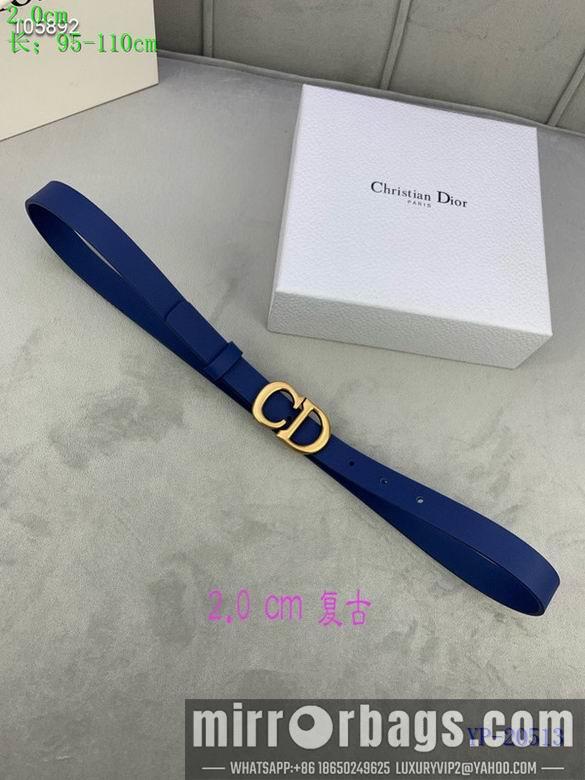 Replica Dior Belt 20mmX95-110cm 7d08
