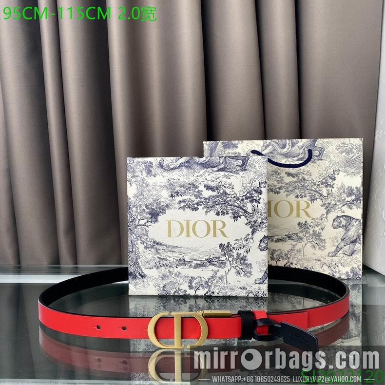 Replica Dior Belt 20mmX95-115cm 7D21
