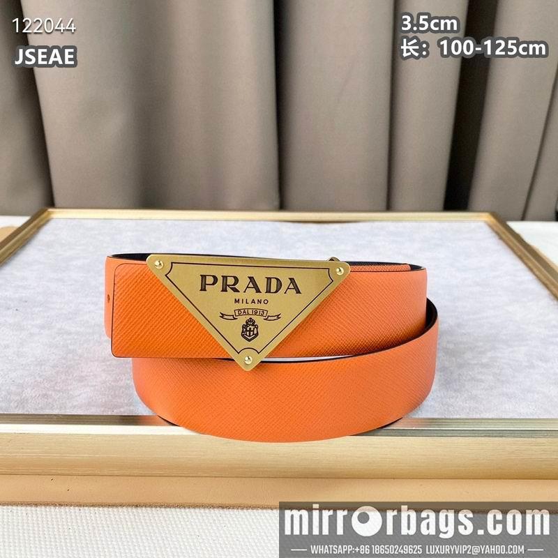 Replica Prada belt 35mmX100-125cm 8L43