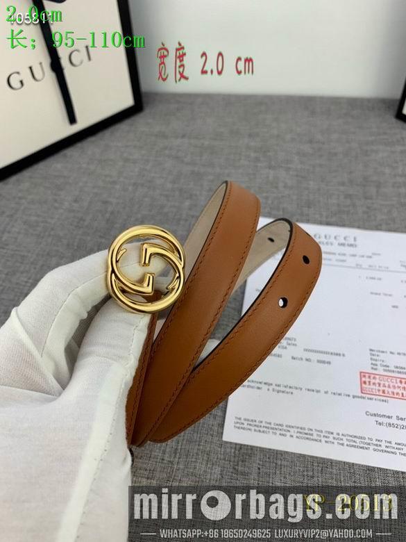 Replica Gucci belt 20mm 95-110cm 8L01