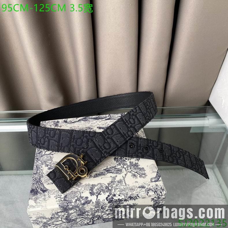 Replica Dior belt 35mmX95-125cm 7D11