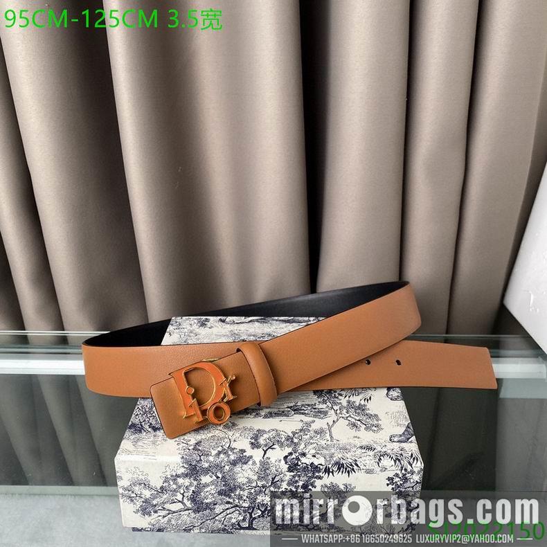 Replica Dior belt 35mmX95-125cm 7D14