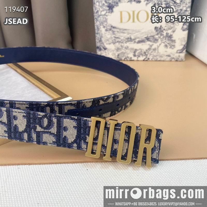 Replica Dior belt 30mmX95-125cm 8L040801