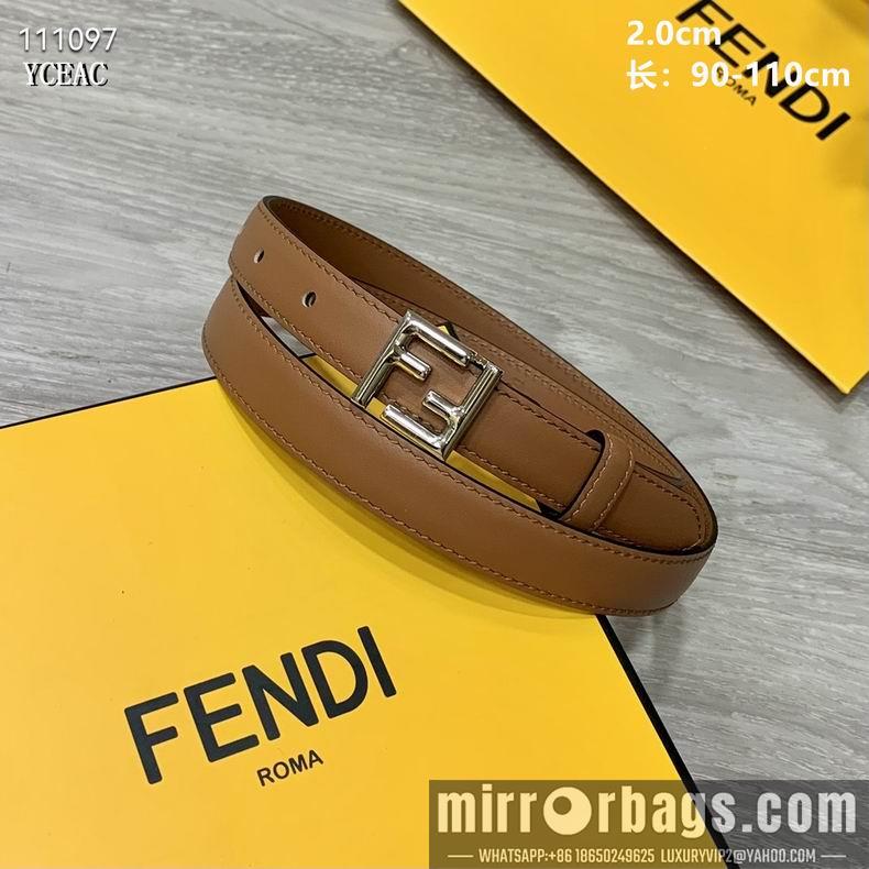 Replica Fendi Belt 20mmX90-110cm 8L01