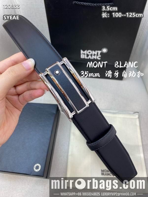 Replica Montblanc belt 自动扣 35mmX100-125cm 8L072013