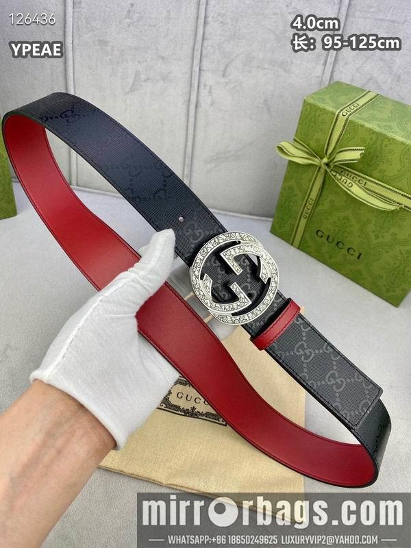 Replica Gucci belt 40mmX95-125cm 8L65