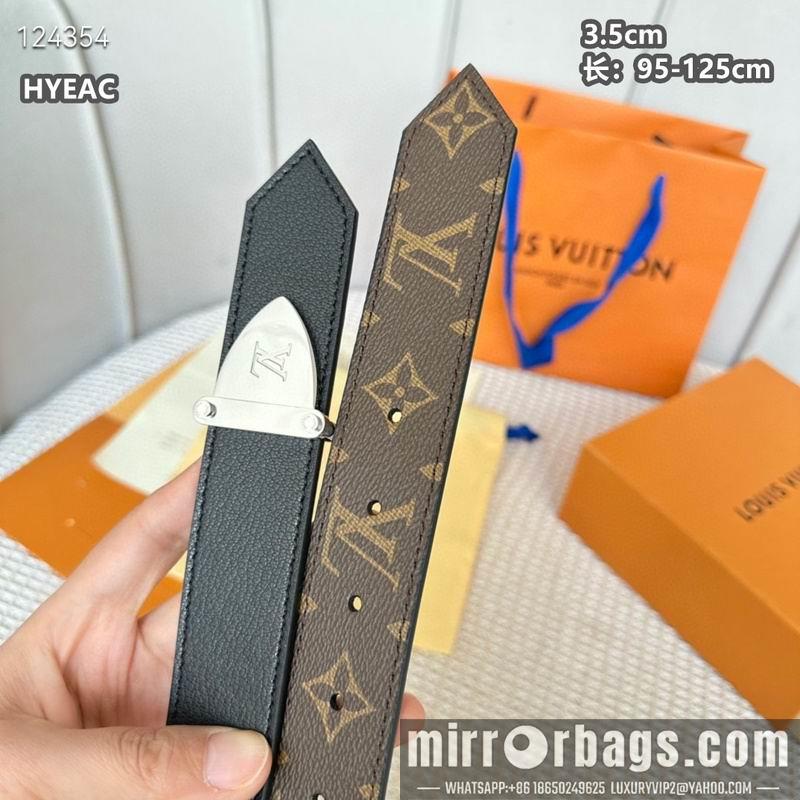 Replica LV belt 35mmX95-125cm 8L15