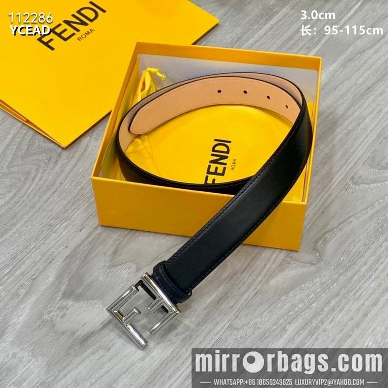 Replica Fendi Belt 30mmX95-115cm 8L08