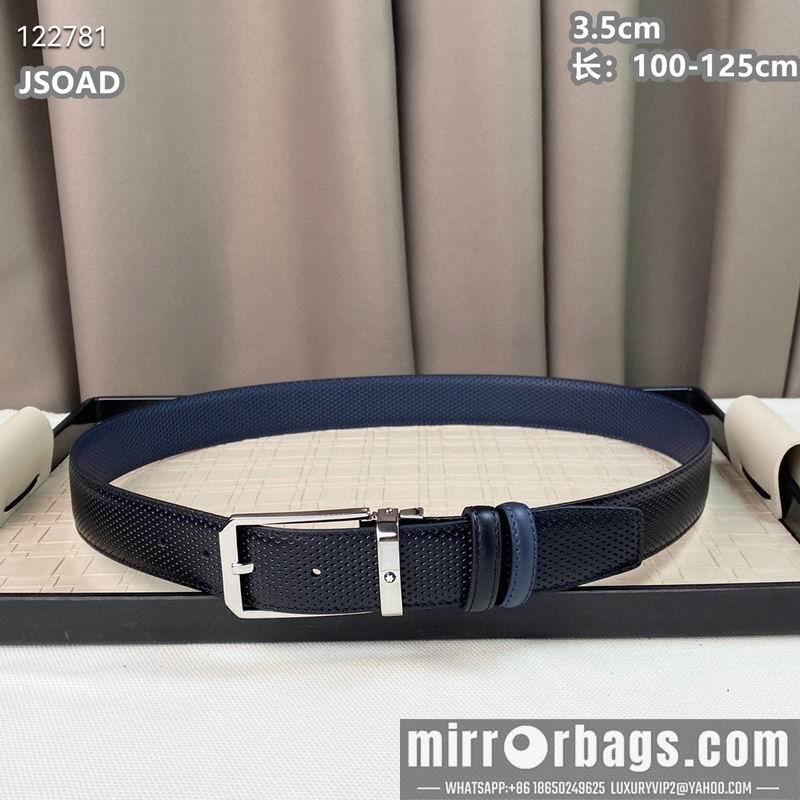 Replica Montblanc belt 35mmX100-125cm 8L26