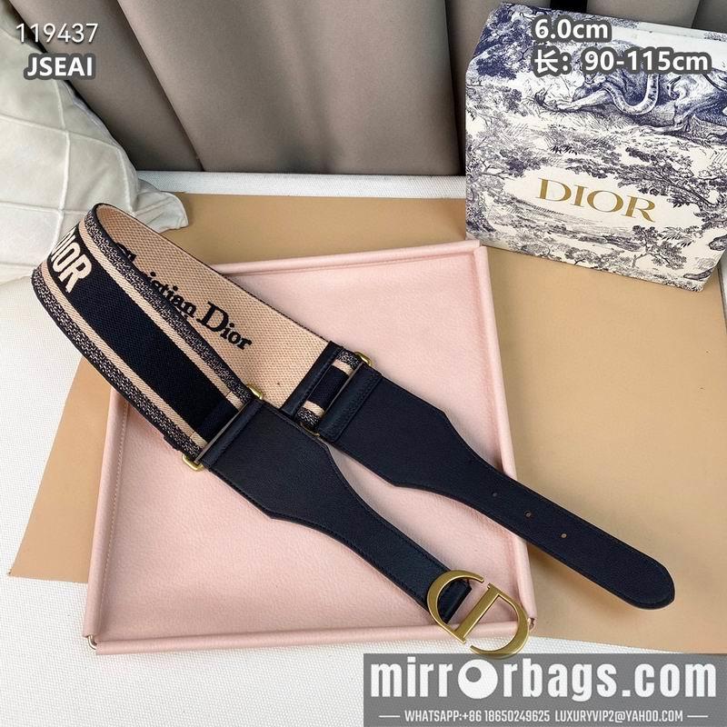 Replica Dior belt 60mmX90-115cm 8L040801