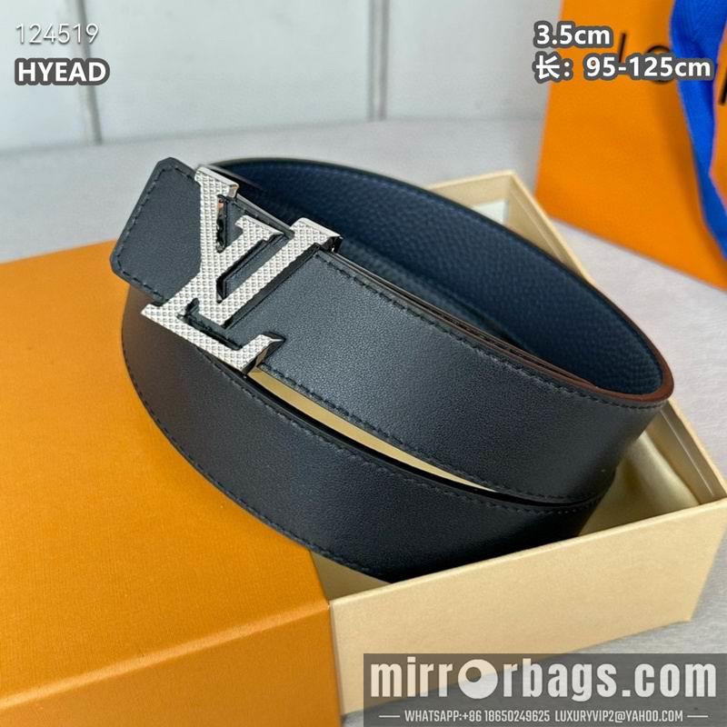 Replica LV belt 35mmX95-125cm 8L10