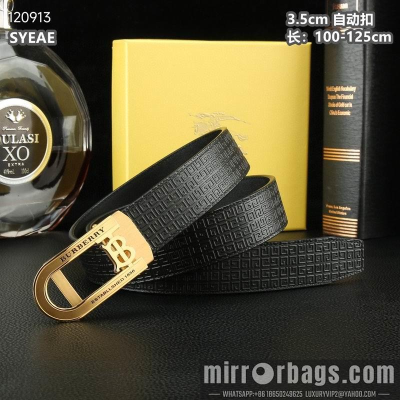 Replica Burberry belt 35mmX100-125cm 8L89