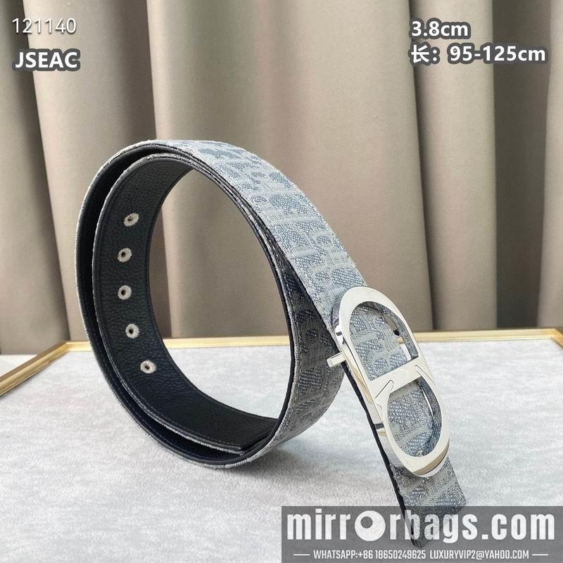 Replica Dior belt 38mmX95-125cm 8L03