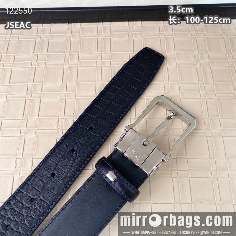 Replica Montblanc belt 35mmX100-125cm 8L21