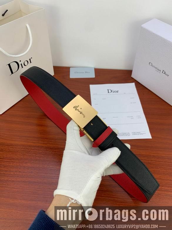 Replica Dior Belt 34mmX95-125cm 7D20
