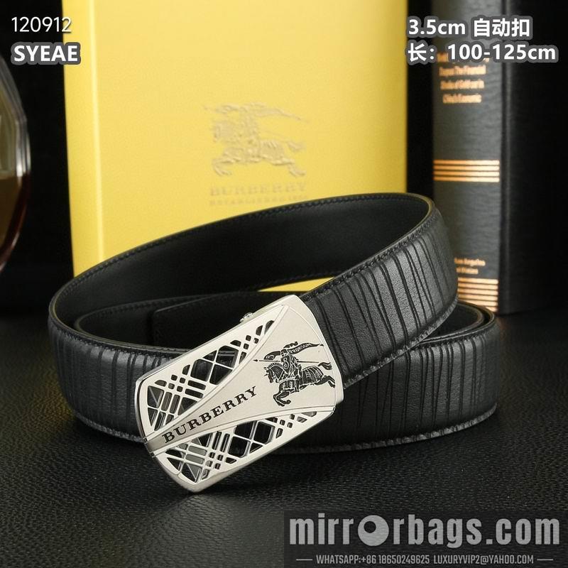 Replica Burberry belt 35mmX100-125cm 8L90