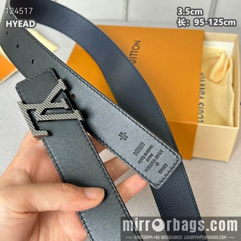 Replica LV belt 35mmX95-125cm 8L10