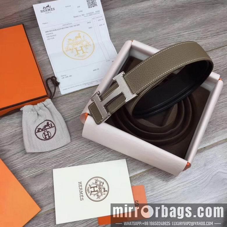 Replica Hermes Belt 38mmX100-125cm 7D05