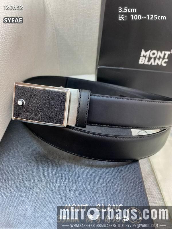 Replica Montblanc belt 自动扣 35mmX100-125cm 8L072012