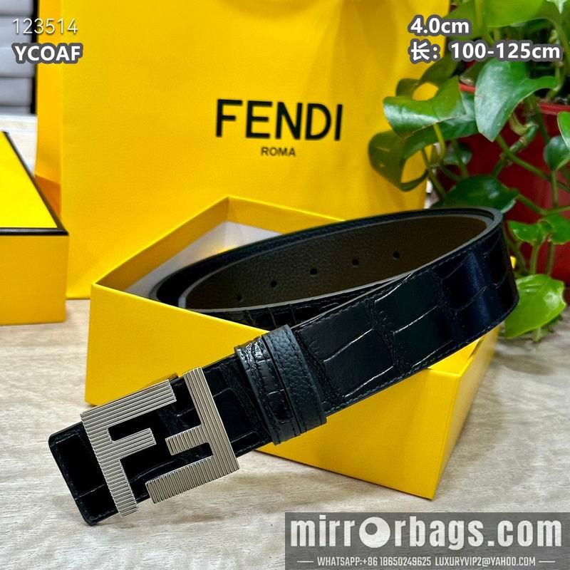Replica Fendi belt 40mmX100-125cm  8L34