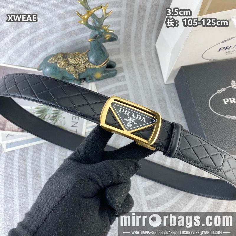Replica Prada belt 35mmX105-125cm 8L64