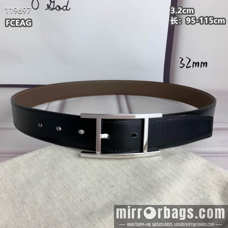 Replica Hermes belt 32mmX95-115cm 8L040802