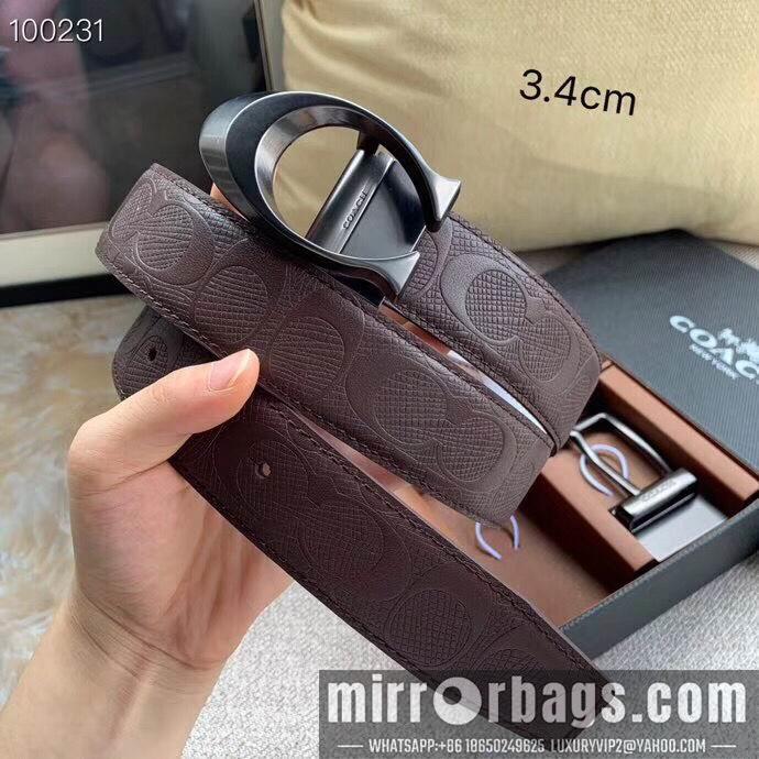 Replica Coach Belt 34mmX95-125CM 7d01