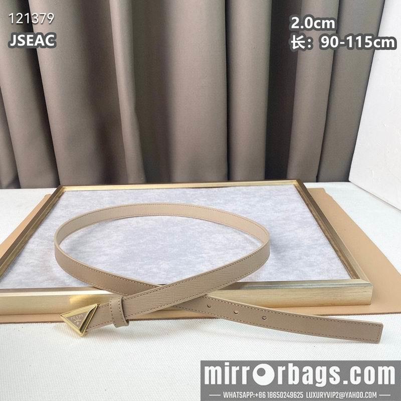 Replica Prada belt 20mmX90-115cm 8L04
