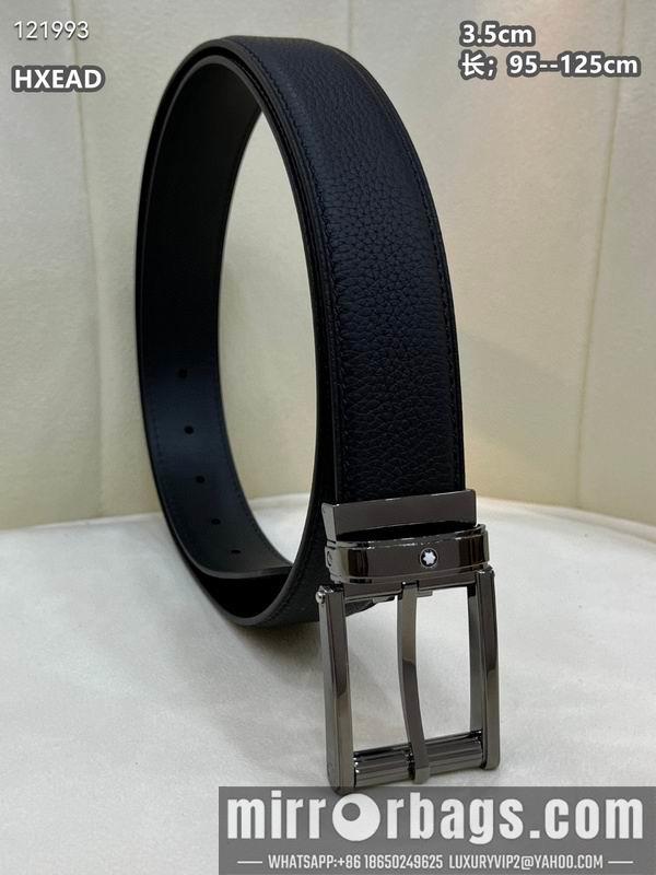 Replica Montblanc belt 35mmX95-125cm 8L04