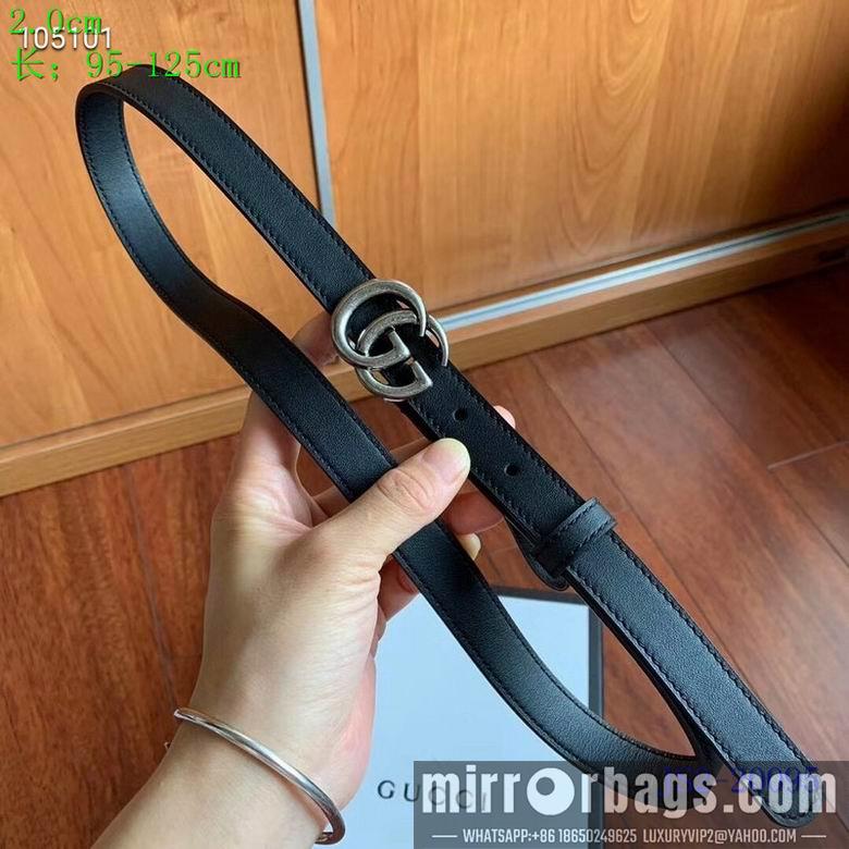 Replica Gucci belt 20mm 95-125cm 8L01