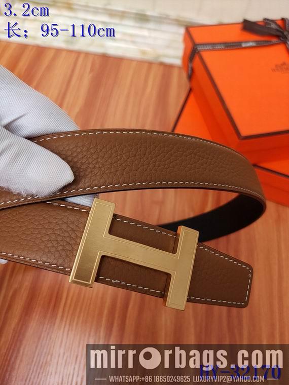 Replica Hermes Belt 32mmX95-110cm 8L08