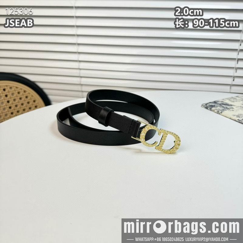 Replica Dior belt 20mmX90-115cm 8L18